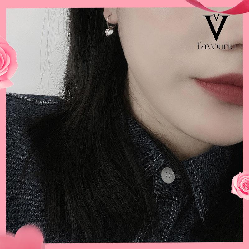 [COD]S925 Korea Fashion Telinga Klip Anting-Anting untuk Wanita Gadis Fashion Perhiasan Aksesoris Hadiah-FA