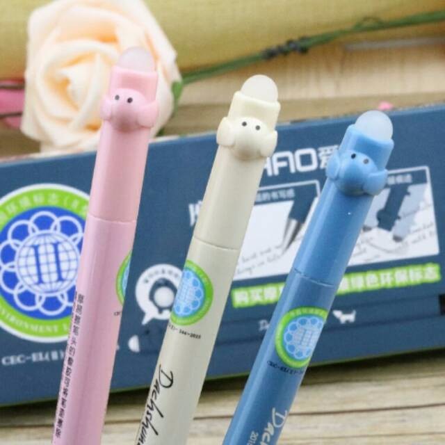 

Pulpen Bisa Dihapus Dog Series 0.5mm