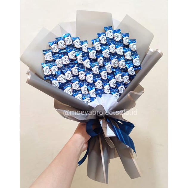 

Buket Permen K I S | Buket snack | Snack bouquet | Buket jajanan murah | Buket wisuda