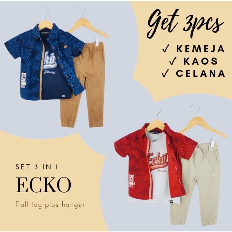 Set 3in1 Ecko Original