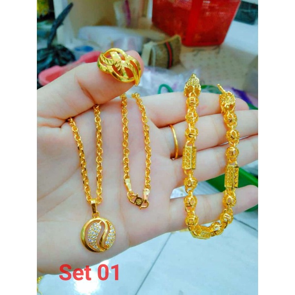 Perhiasan Titanium/Aksesoris Titanium/Set Dewasa/XP