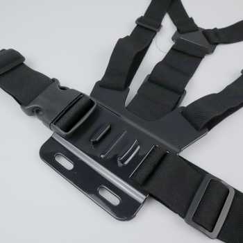 Chest Strap Tali Sabuk Kepala Dan Dada Untuk Kamera GoPro Hp / Chest Harness Belt Strap with Head Belt for GoPro Xiaomi / Tali Dada Kamera Chest Strap Dada Harness Belt untuk Hp dan Action Camera Gopro dan Bpro / Tali Dada Strap Holder Chest Strap Hp Dada