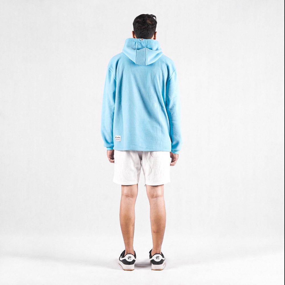 Xofty Valtari Polar Hoodie Sweater Blue Sky