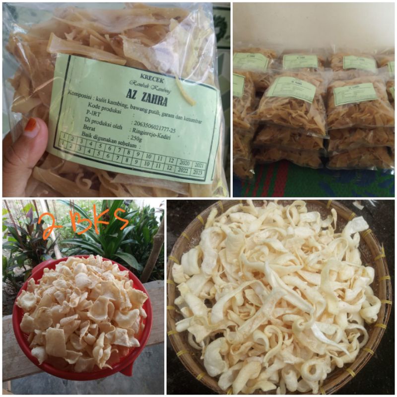 

KRUPUK KRECEK RAMBAK LULANG KAMBING HOME MADE