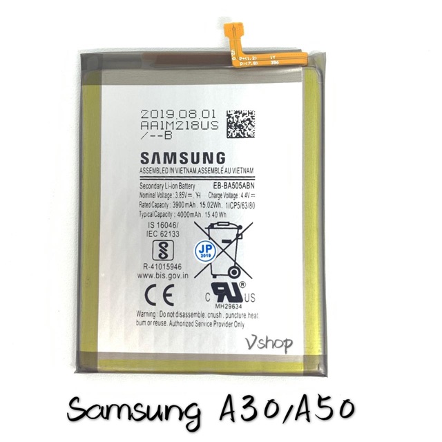 BATERAI BATRE SAMSUNG FOR A50 A505 - A30 A305 - A20 A205 - A30S A307 - A50S A507 BATTERY