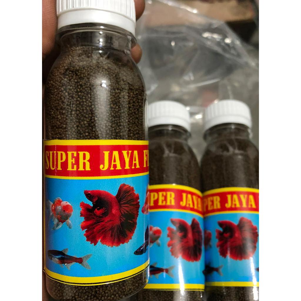 

Pelet ikan super jaya fish 100gr