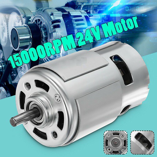 Motor DC 775 RS775 12v 0.16A High Torsi Speed Large Torque Dinamo Mesin Power Bor Gerinda Fan Tools 