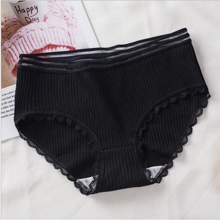 𝐄𝐁𝐒 ✅ PW021 Celana Dalam Wanita CD Bahan Nylon Katun Fashion Korea Import Murah COD