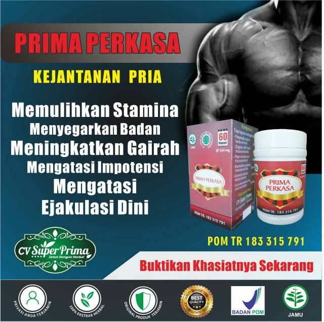 HERBAL PERKASA MEMBANTU MENJAGA STAMINA/MEMULIHKAN STAMINA/MENINGKATKAN GAIRAH