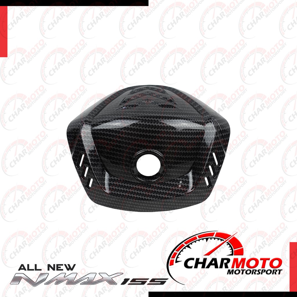 Cover Tutup Stang Nmax 2020 Carbon Karbon Nemo Original PNP - Charmoto