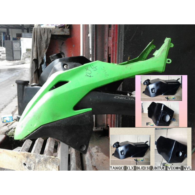 tangki trail klx bf injeksi pnp vixion old new r15 xabre "tanpa sayap" tangki klx cb cbr injeksi kar