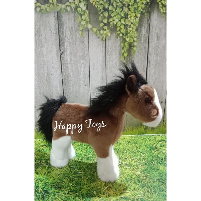 Boneka Kuda Coklat Gagah