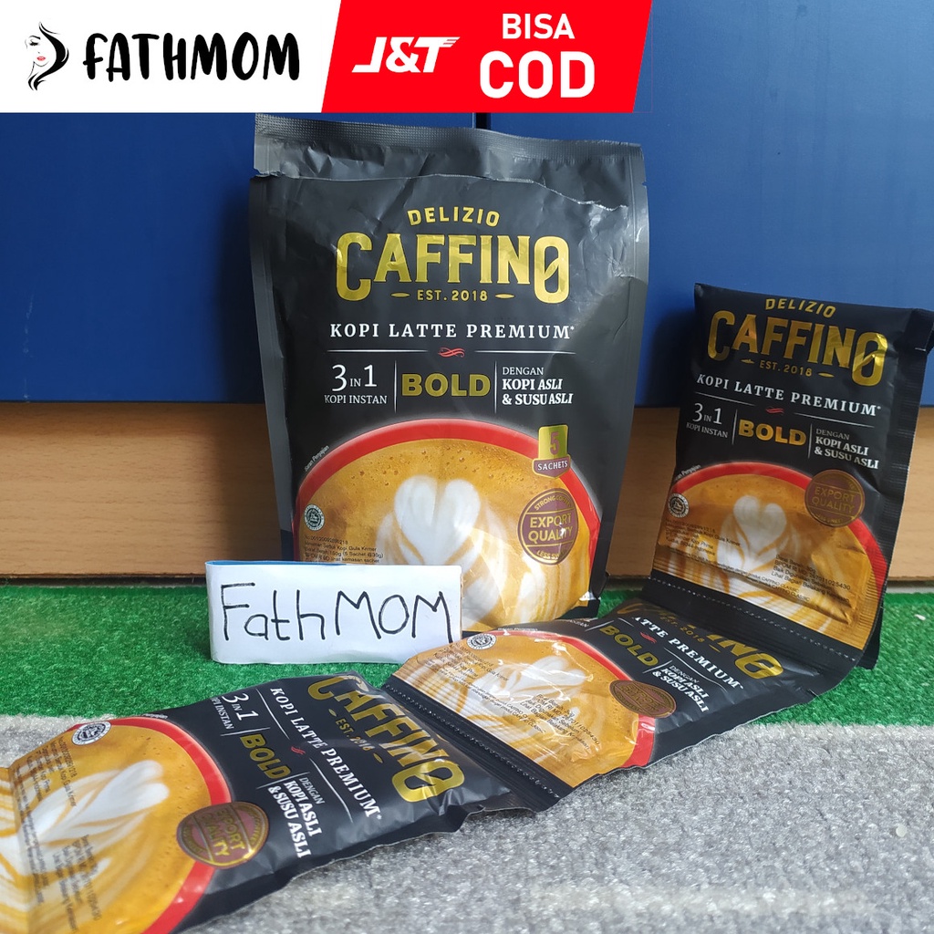 

CAFFINO Bold Kopi Latte Premium Pouch 5 x 30gr