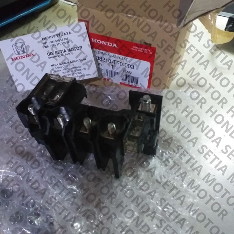 (100% ASLI ) Rumah sekring fuse box terminal Aki Honda Jazz GE 2008-2013 Brio Ori Bagus Gan