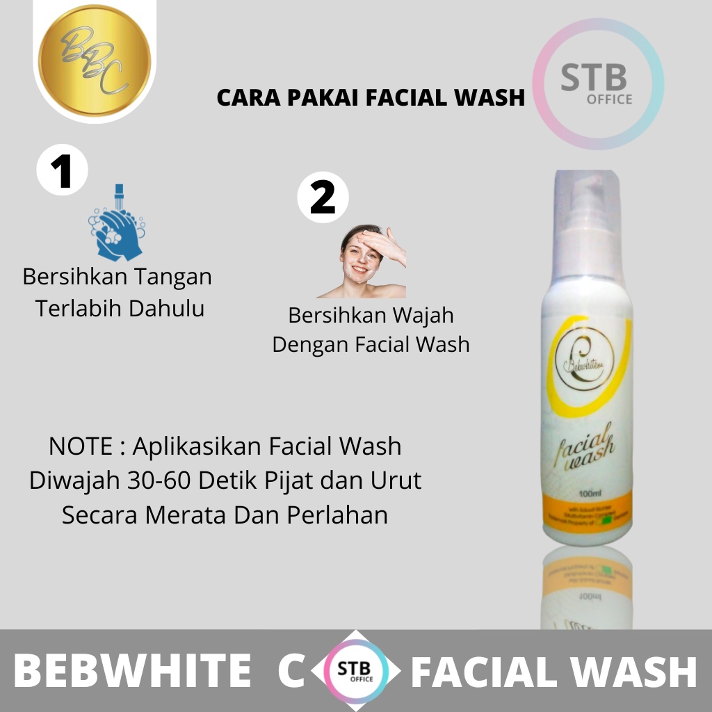 BEBWHITE C FACIAL WASH BBC Original