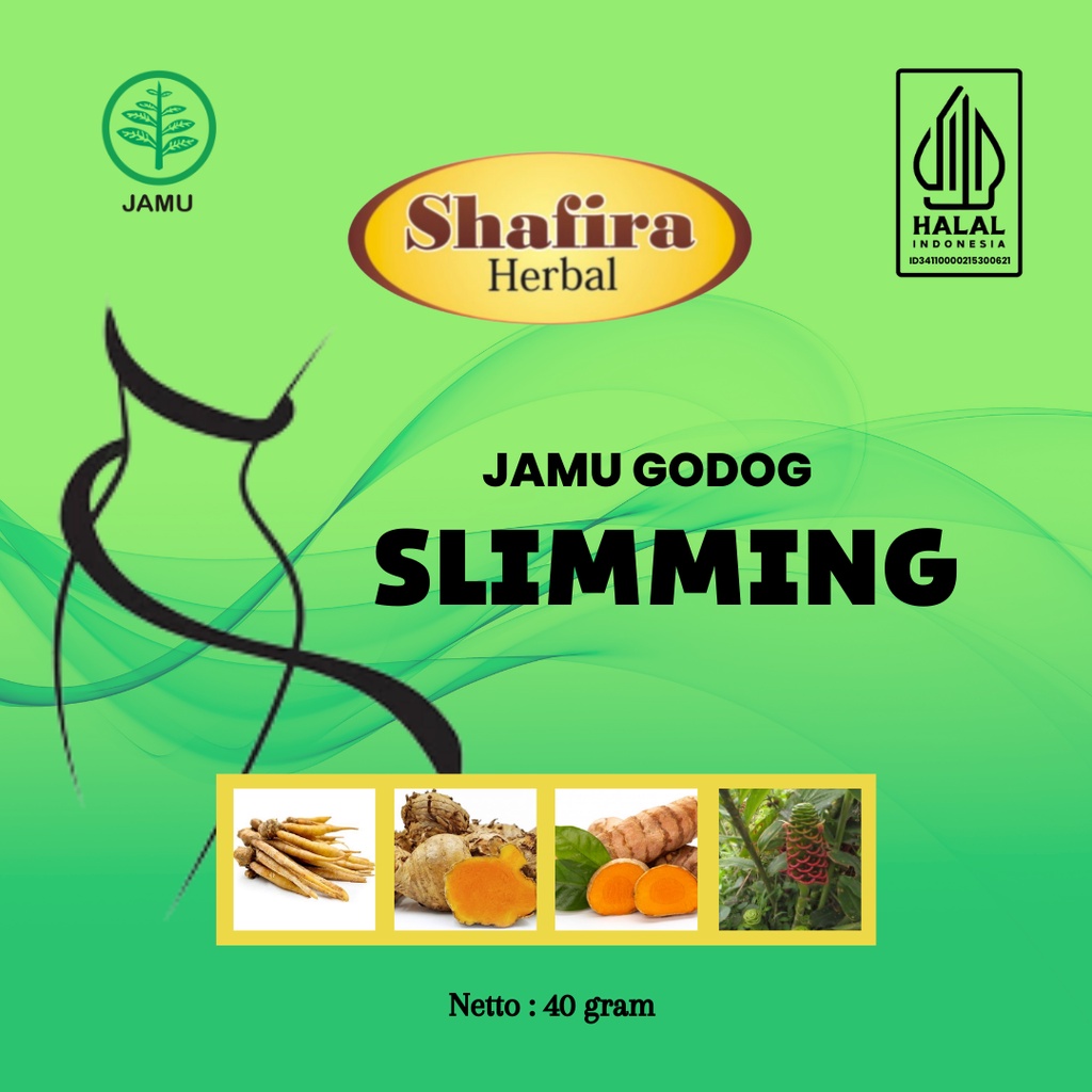 jamu godog slimming / jamu tradisional / jamu herbal alami /  jamu diet