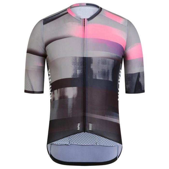 Baju Jersey Sepeda Lengan Pendek Pria Roadbike Rapha PRO TEAM TRAINING