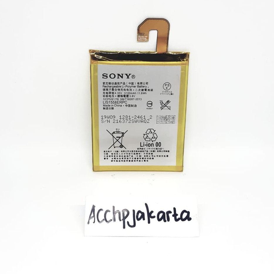 Baterai Batre Sony Xperia Z3  ORIGINAL 100% / Baterai Sony Xperia Z3 D6603 D6553 D6633 Original