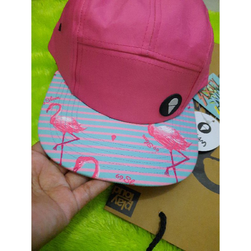 topi wanita 69 slam original