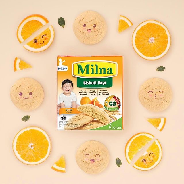 MILNA BISKUIT BAYI 6 BULAN 8 BULAN SEHAT | SNACK CEMILAN MAKANAN BAYI