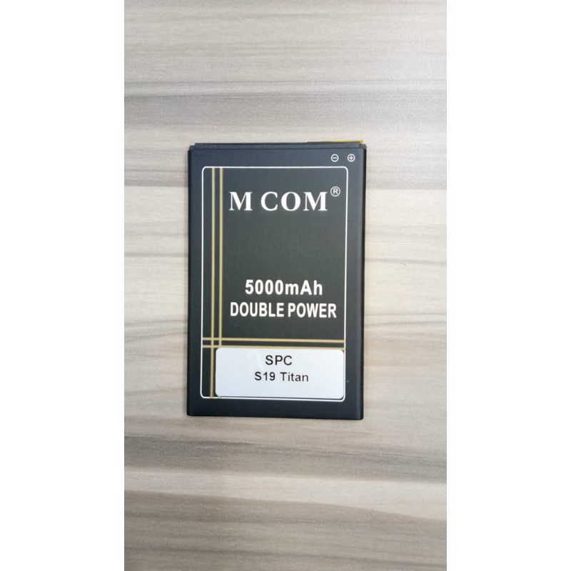 Battery Batre Baterai Double Power Mcom SPC S19 Titan