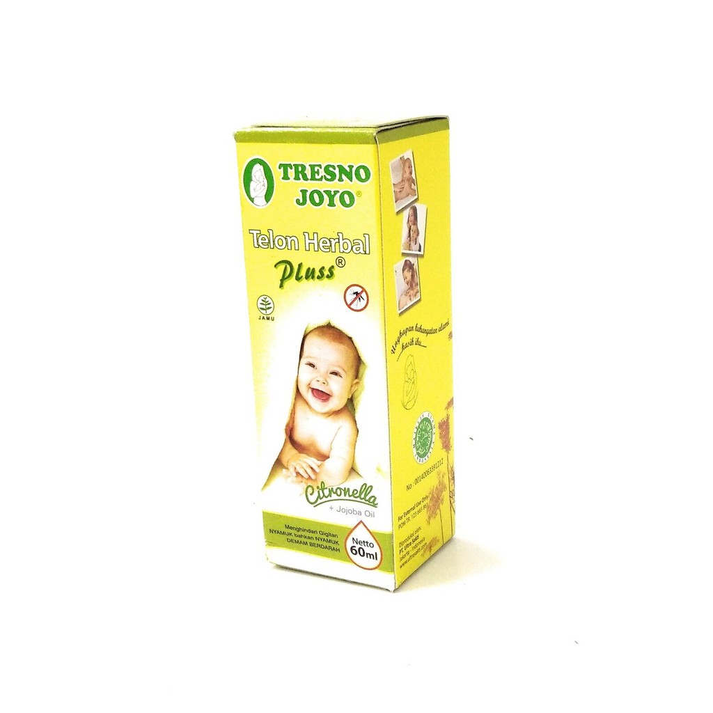 Tresno Joyo Telon Herbal Plus Citronella - Tresnojoyo Citronela - Tresno joyo Plus 60ml