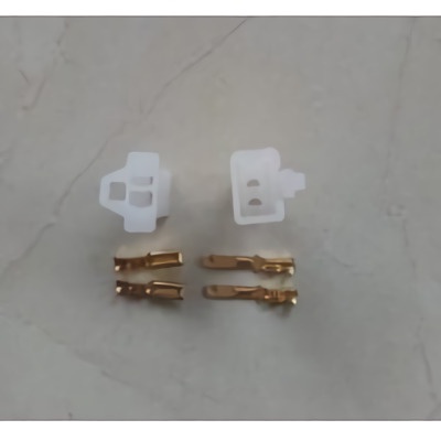 1SET SOKET 2 PIN KECIL MOBIL MOTOR SAMBUNGAN LAMPU alis