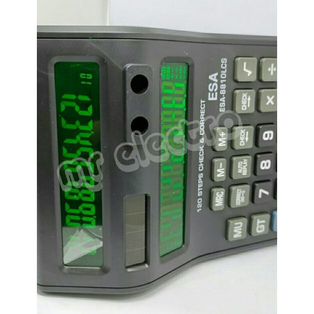 Cod Kalkulator ESA 2 layar Lcd 8810L//Kalkulator LCD blacklight 12digit termurah