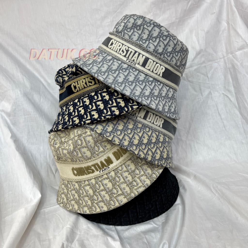 TOPI BUCKET IMPORT CHRISTIAN DIOR HAT 5 VARIASI WARNA