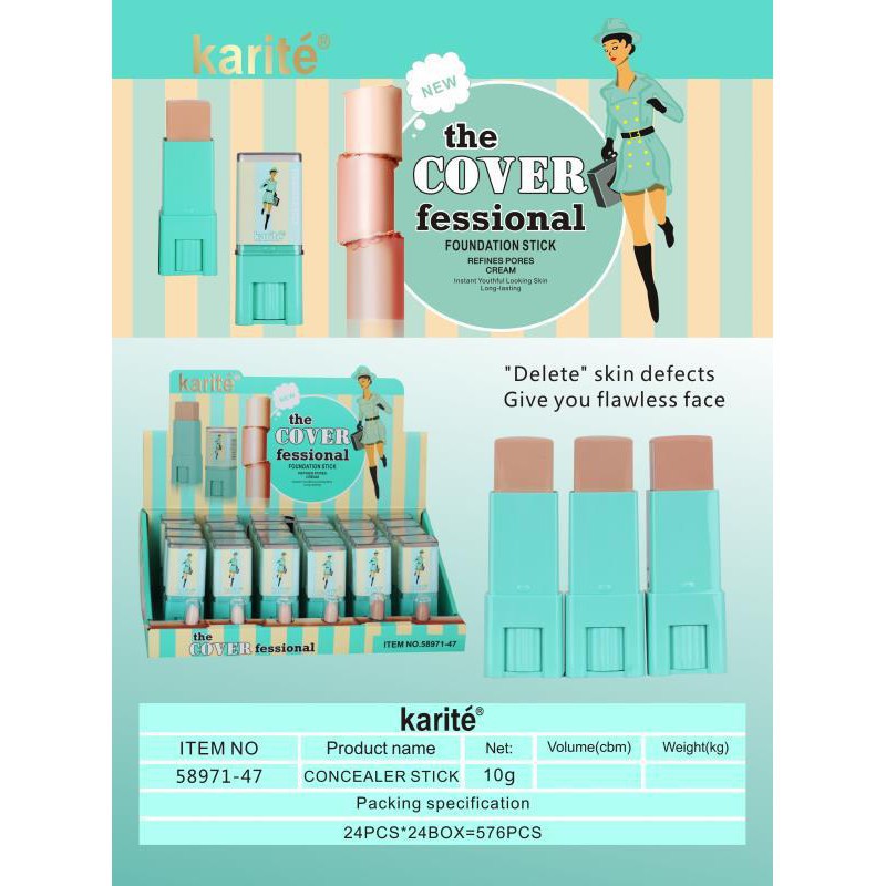 CONCEALER KARITE STICK PUTAR NO.58971-47