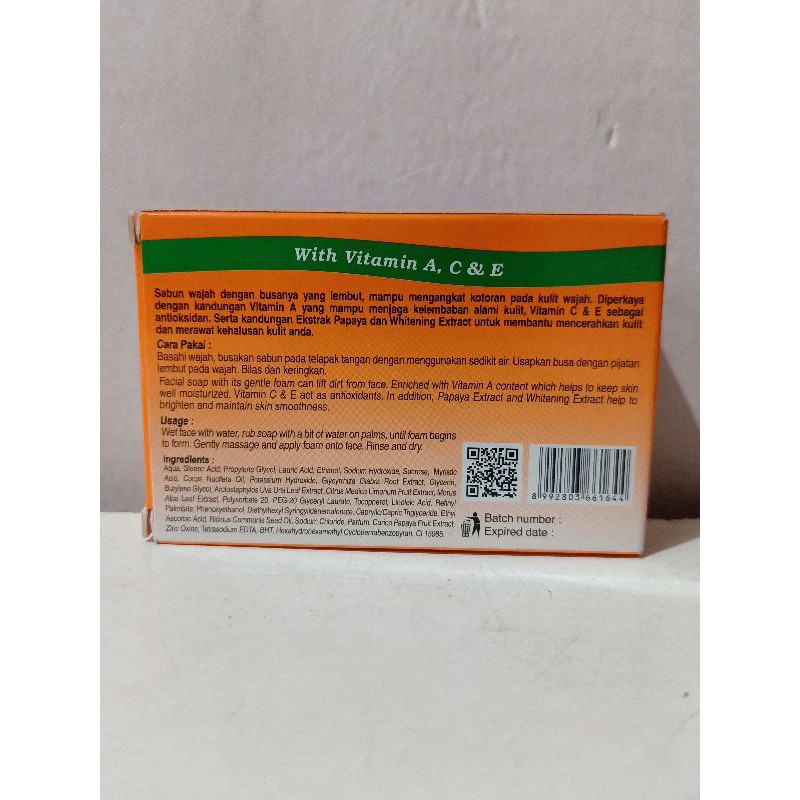 BDL Papaya soap 128gr