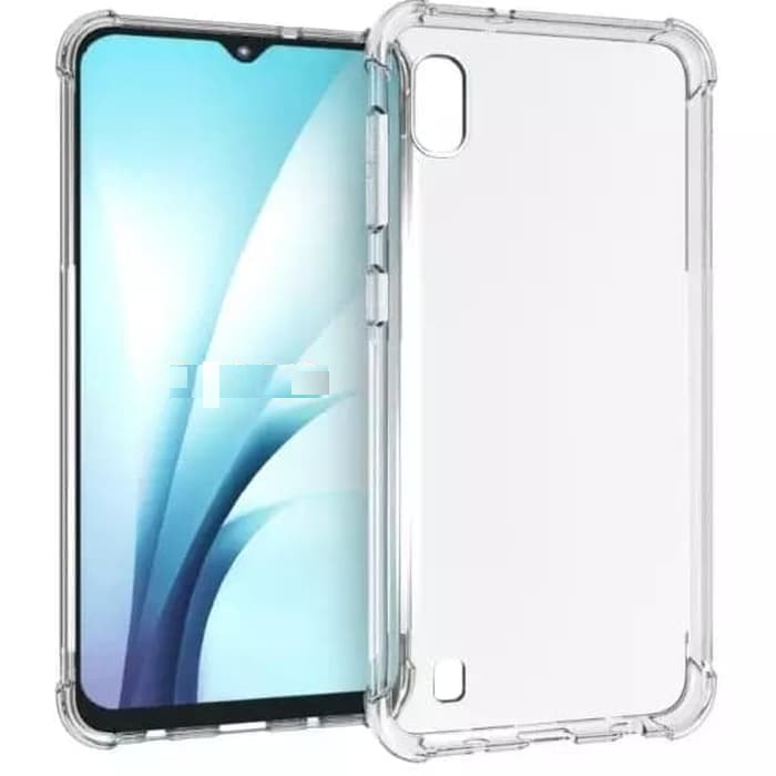 Soft Case Samsung Galaxy A10s AntiCrack Case Cover Silicone Free Tempered Glass