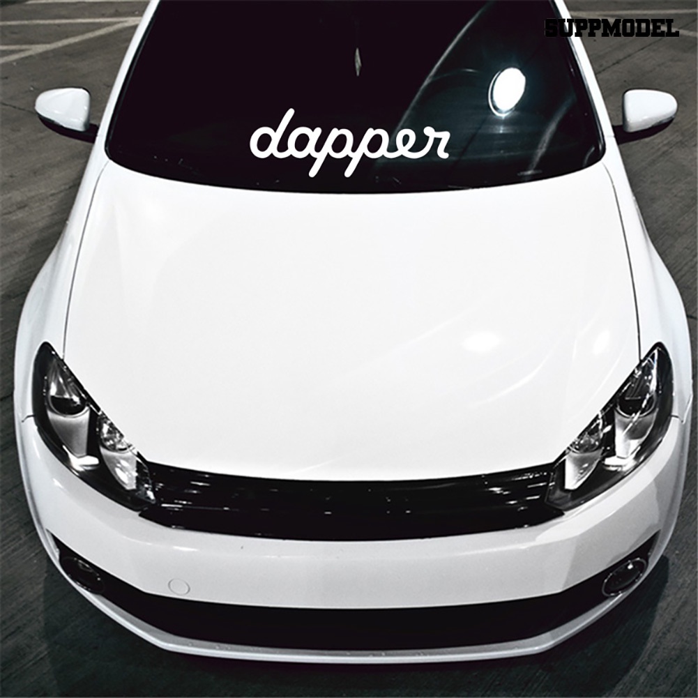 Stiker Tulisan Dapper Reflektif Untuk Bodykaca Jendela Mobil