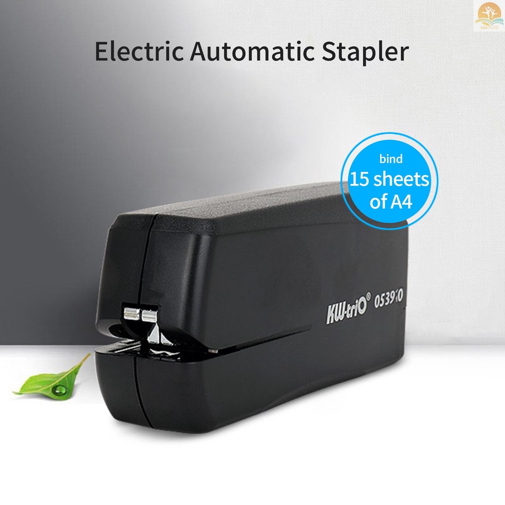 Stapler Elektrik Otomatis Kapasitas 15 Lembar NO.10 Untuk Rumah / Kantor / Sekolah