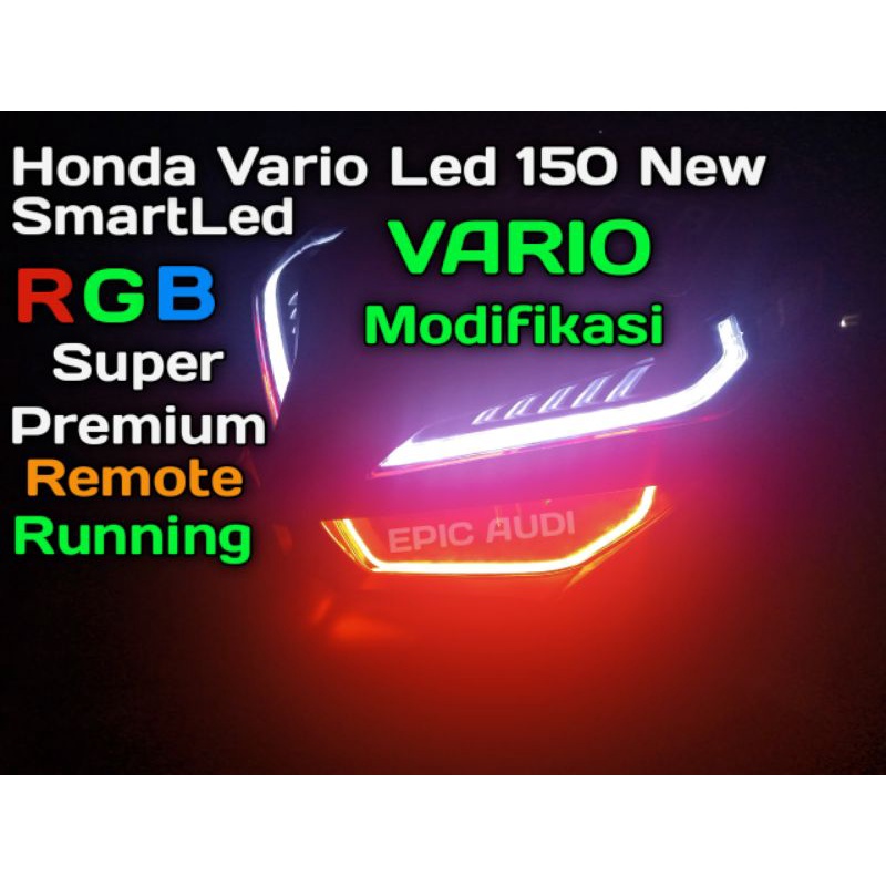 Headlamp vario 150 led new smartled rgb