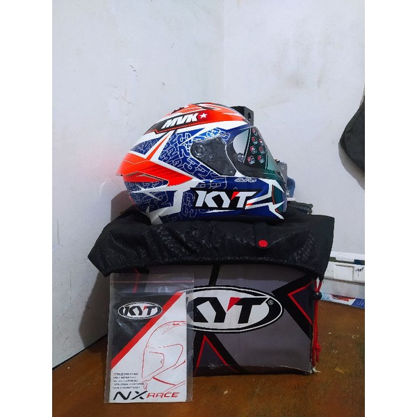 KYT NX RACE ISAAC VINALES BLUE EQRS