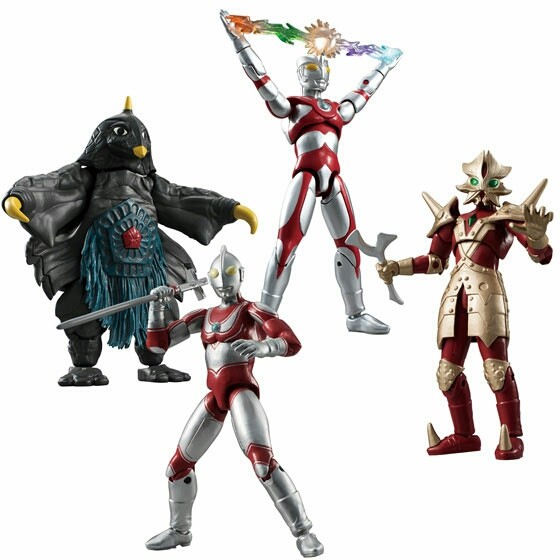 PROMO BANDAI SHODO ULTRAMAN VS PART.2 COMPLETE 5/SET
