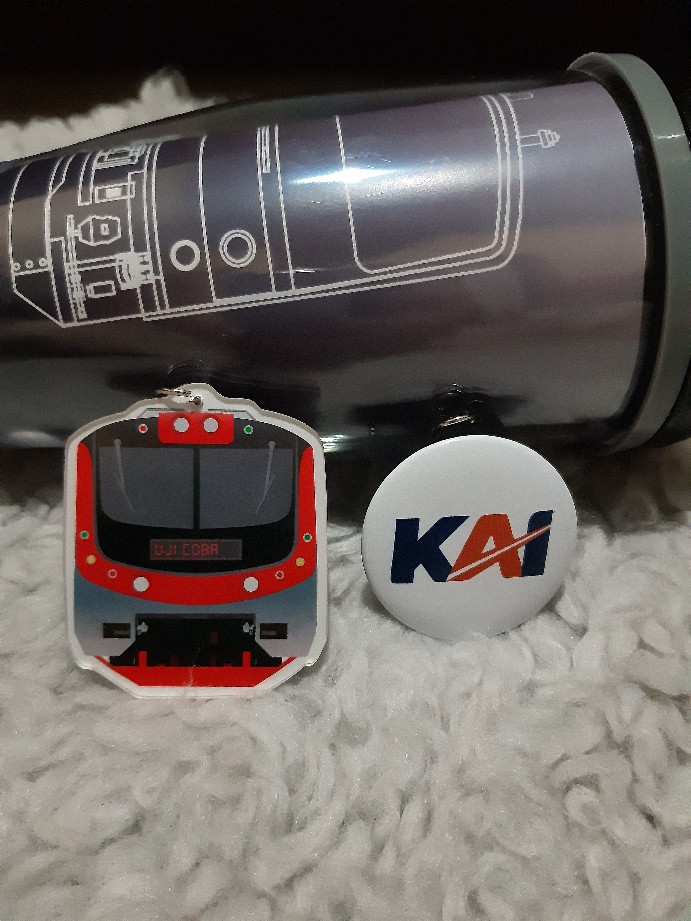 Tumbler Botol Minum Kereta Api