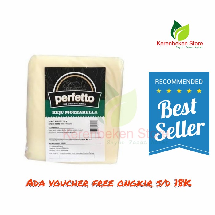 

perfetto keju mozarella 250gr