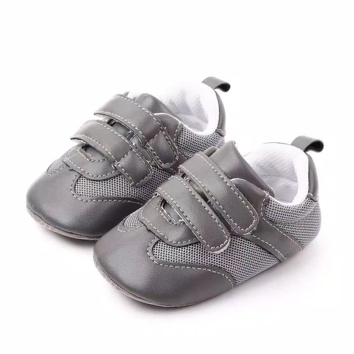 Jual Sepatu Bayi Laki-Laki Prewalker Import Abu Tua | Shopee Indonesia