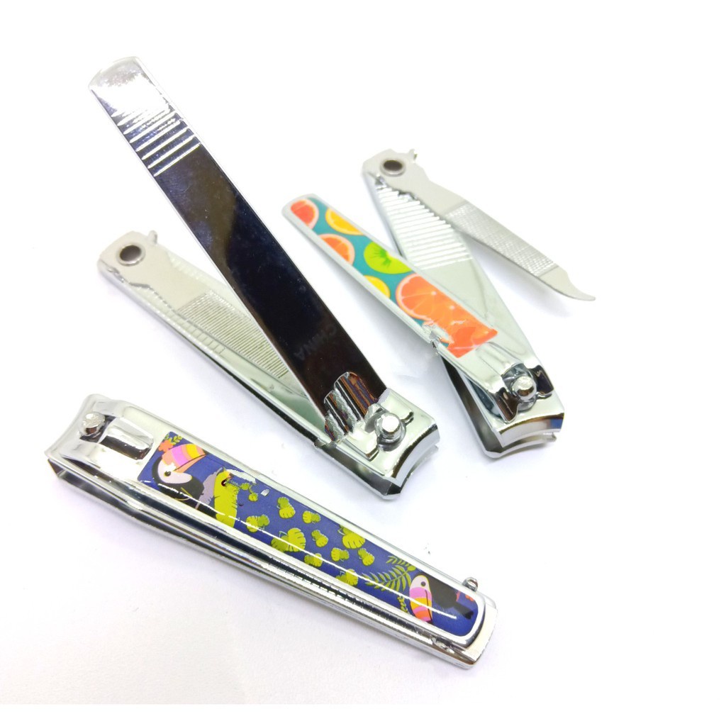 Gunting Kuku Besar Motif / Nail Clipper Menicure Pedicure / Gunting Kuku Kara