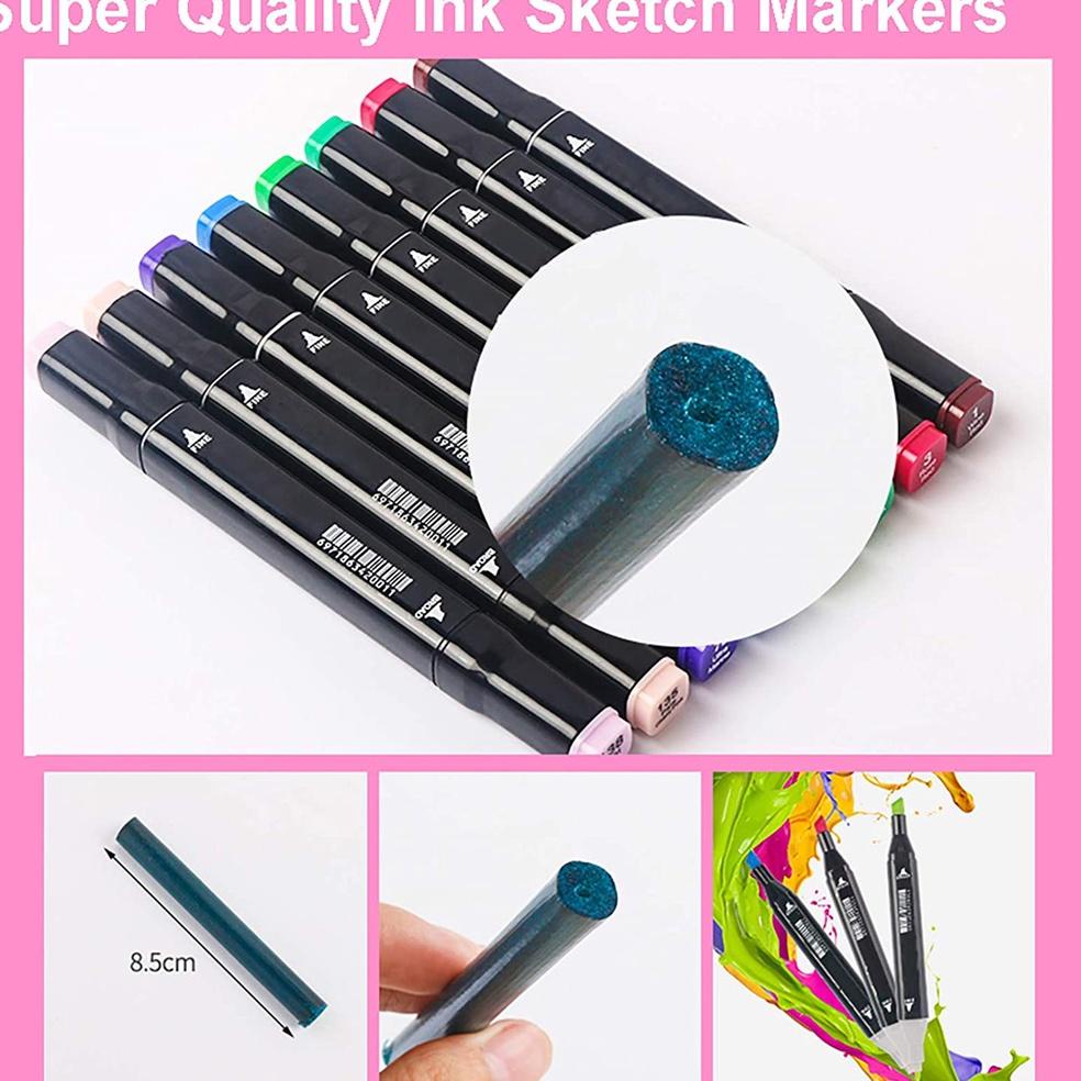 

(YuF➤) ⭐️ TouchFive 24/36/48/60/80 Warna Sketsa Spidol Umum General Marker Set Animation Markers Serba Murah