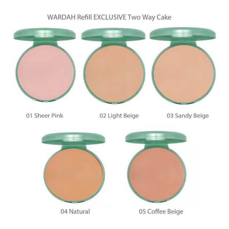 EXCLUSIVE TWO WAY CAKE / wardah two way cake