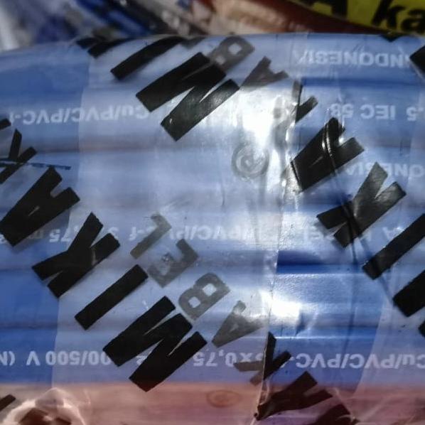 Kabel Pompa Satelit Gepeng Mika Biru