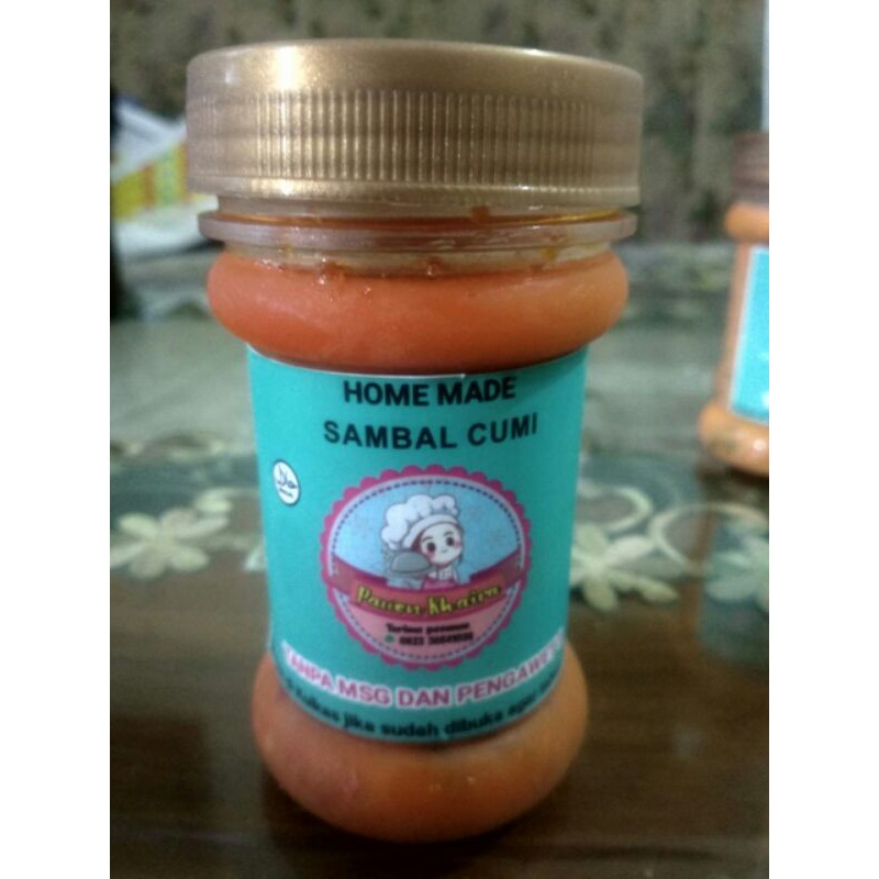 

Sambal Cumi Pawon Khaira