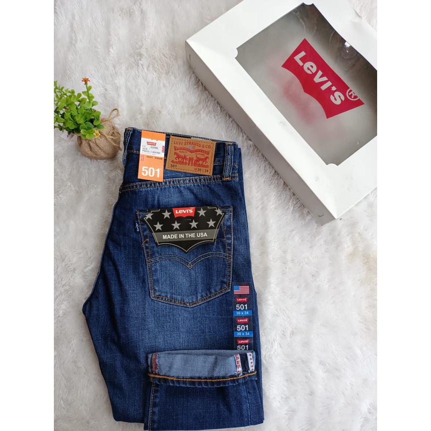 celana panjang Levis 501 Original import Made in USA Celana Jeans Original Levis Original