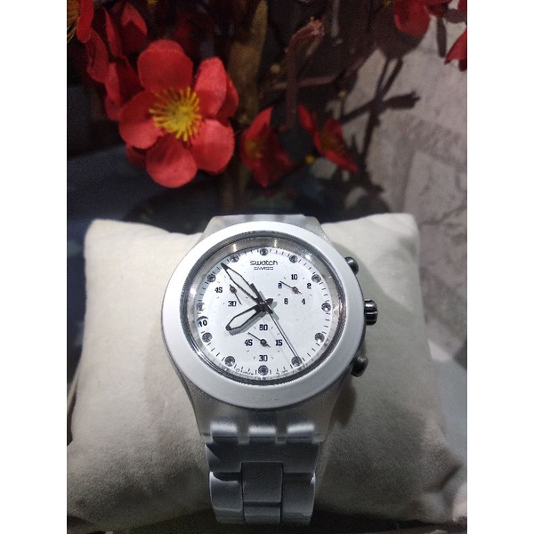 JAM TANGAN SWATCH IRONY DIAPHANE ORIGINAL FREE BOX