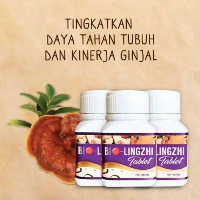 BIO LINGZHI ASLI ORIGINAL 100% OBAT UNTUK KESEHATAN GINJAL - BIO LINGZHI ORIGINAL