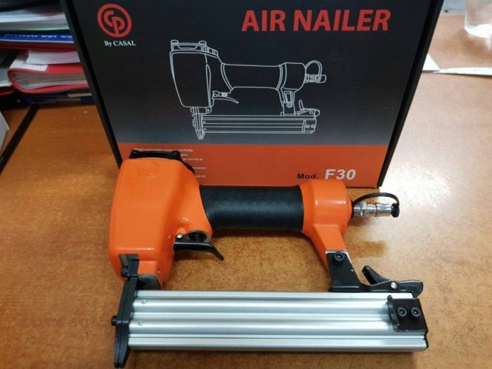 Air Nailer CP Casal F30 Mesin Paku Tembak Angin Lurus Maks 3 cm Taiwan