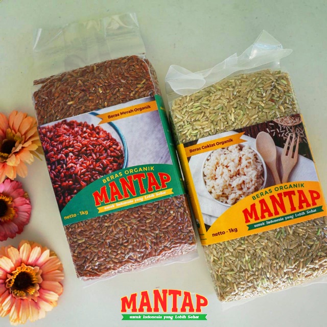 

Beras Coklat Organik "Mantap